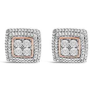 10K Yellow, White, and Rose Gold Plated